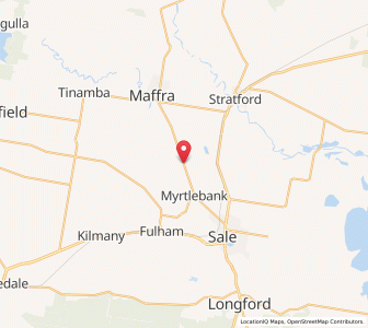 Map of Bundalaguah, VictoriaVictoria