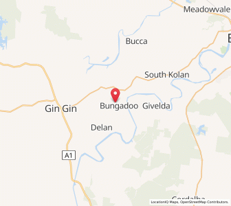 Map of Bungadoo, Queensland