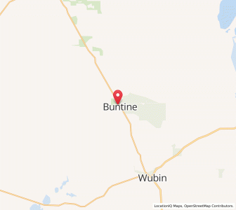 Map of Buntine, Western Australia
