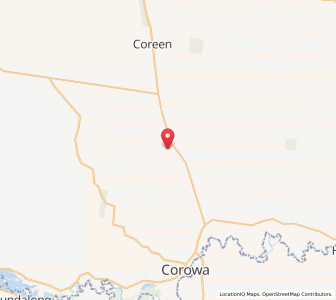 Map of Buraja, New South Wales