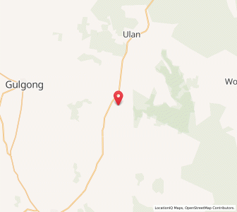 Map of Burra Bundy, New South Wales