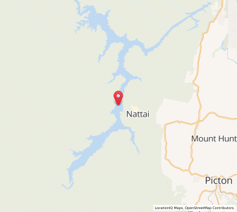 Map of Burragorang, New South Wales