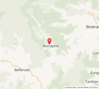 Map of Burrapine, New South Wales