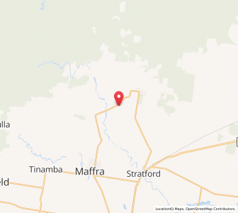 Map of Bushy Park, VictoriaVictoria