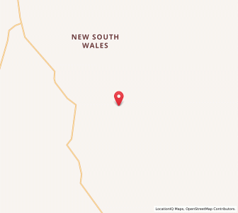 Map of Cajildry, New South Wales