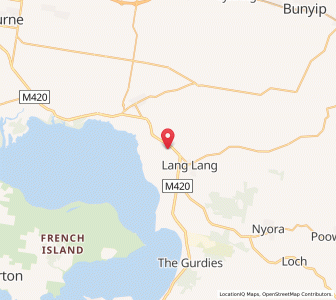 Map of Caldermeade, VictoriaVictoria