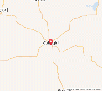 Map of Calingiri, Western Australia