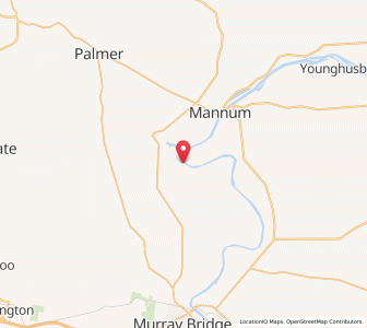 Map of Caloote, South Australia