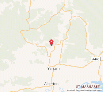 Map of Calrossie, VictoriaVictoria