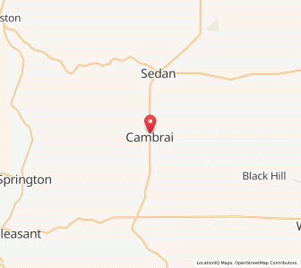 Map of Cambrai, South Australia