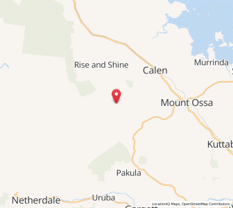 Map of Camerons Pocket, Queensland
