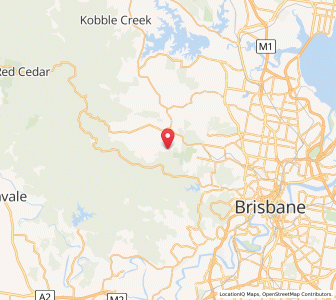 Map of Camp Mountain, Queensland