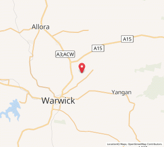 Map of Campbells Plains, Queensland