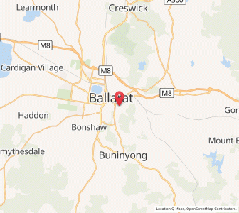 Map of Canadian, VictoriaVictoria