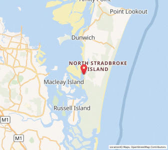 Map of Canalpin, Queensland