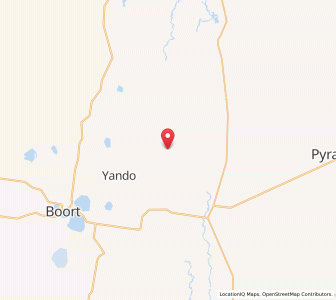 Map of Canary Island South, VictoriaVictoria