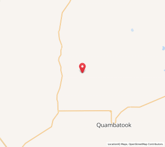 Map of Cannie, VictoriaVictoria