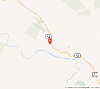 Map of Canoona, Queensland