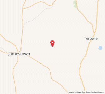 Map of Canowie Belt, South Australia