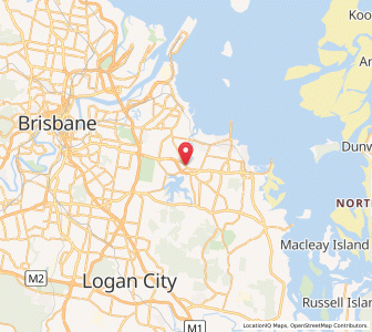 Map of Capalaba, Queensland