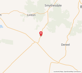 Map of Cape Clear, VictoriaVictoria