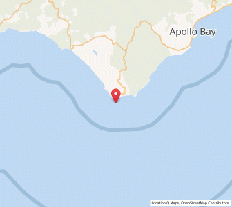 Map of Cape Otway, VictoriaVictoria