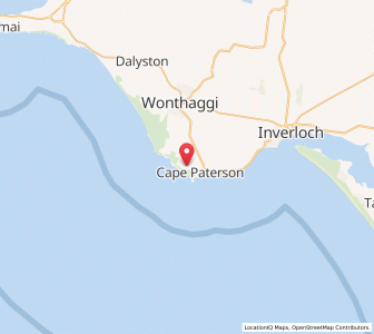 Map of Cape Paterson, VictoriaVictoria