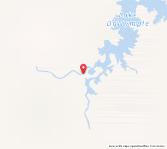 Map of Cape River, Queensland