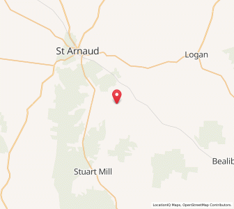 Map of Carapooee, VictoriaVictoria