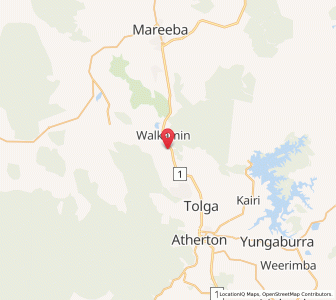 Map of Carbeen, Queensland