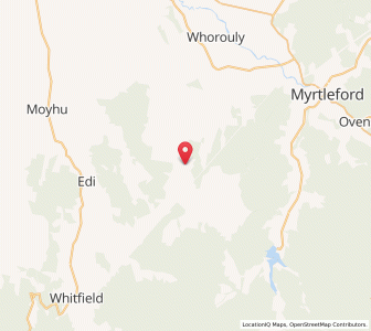 Map of Carboor, VictoriaVictoria