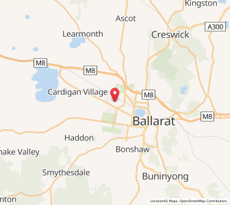 Map of Cardigan, VictoriaVictoria