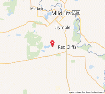 Map of Cardross, VictoriaVictoria