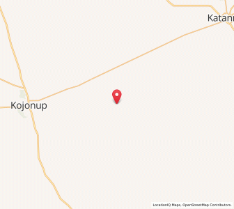 Map of Carlecatup, Western Australia