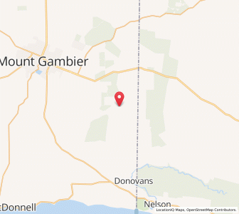Map of Caroline, South Australia