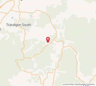 Map of Carrajung, VictoriaVictoria