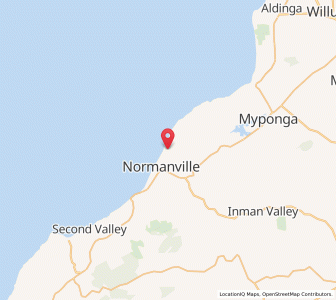 Map of Carrickalinga, South Australia