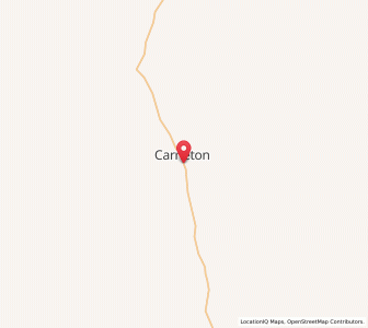 Map of Carrieton, South Australia