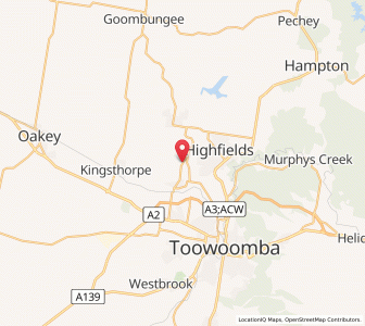 Map of Cawdor, Queensland