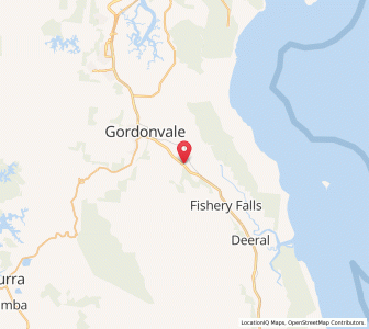 Map of Charringa, Queensland