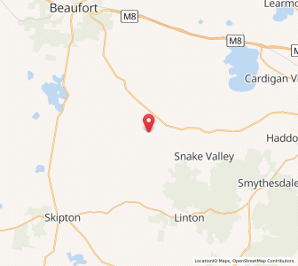 Map of Chepstowe, VictoriaVictoria