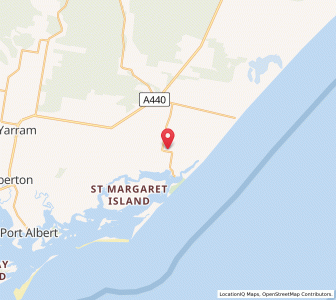 Map of Cherrilong, VictoriaVictoria