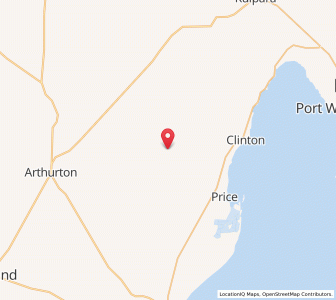 Map of Clinton Centre, South Australia