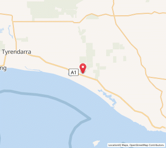 Map of Codrington, VictoriaVictoria