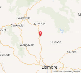 Map of Coffee Camp, New South Wales