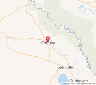 Map of Cohuna, VictoriaVictoria