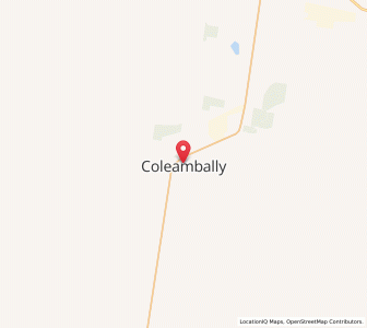 Map of Coleambally, New South Wales