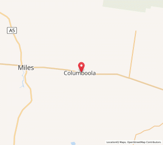 Map of Columboola, Queensland
