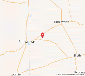 Map of Condowie, South Australia