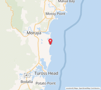 Map of Congo, New South Wales